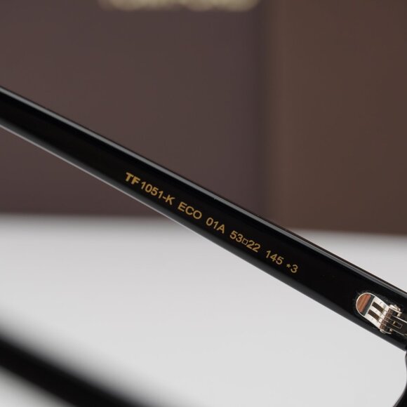 Tom Ford FT1051-K 01A Square Sunglasses - Shiny Black/Smoke - Picture 6 of 9